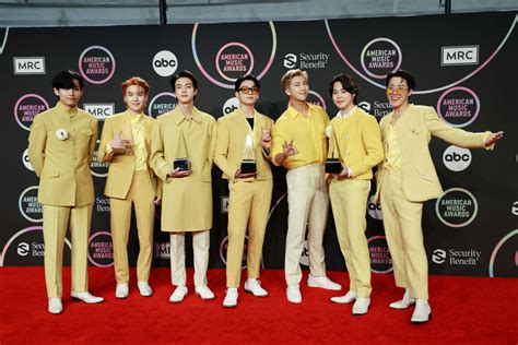 BTS make history as first Asian act to win 'Artist Of The Year' at the.